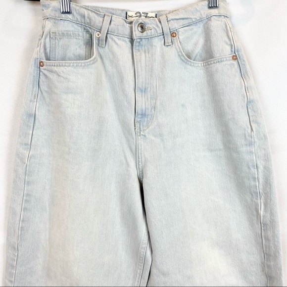 Free People Frank Dad Jeans Light NWT High-Rise - Picture 5 of 12